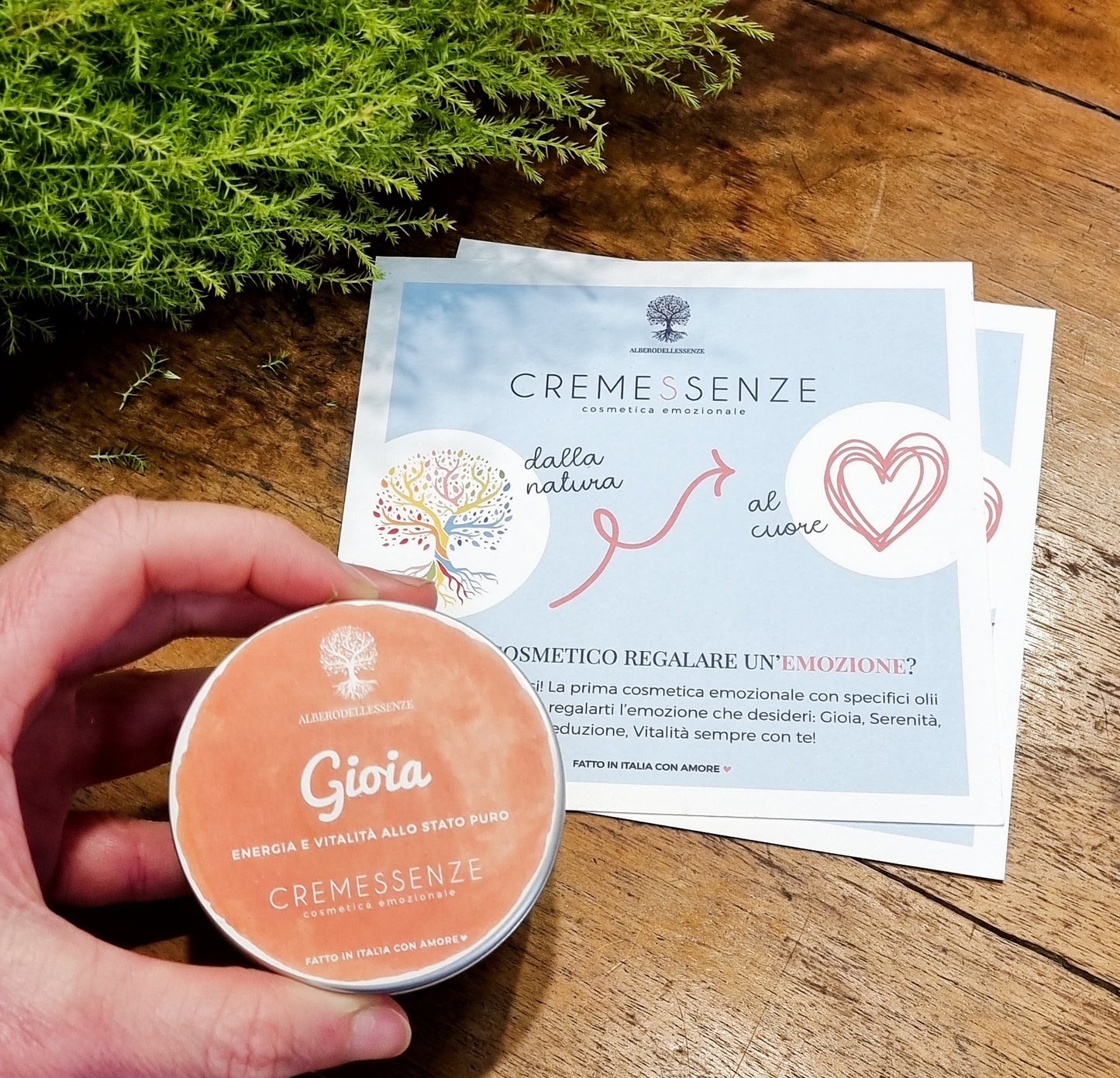 Crema Gioia 100ml - Albero Delle Essenze - Cosmetica Emozionale